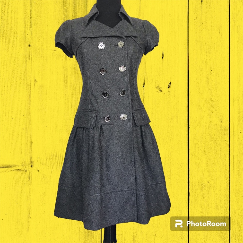 COPY - Burberry London Blue Label Trench Style Fitted Dress Size 2 XS